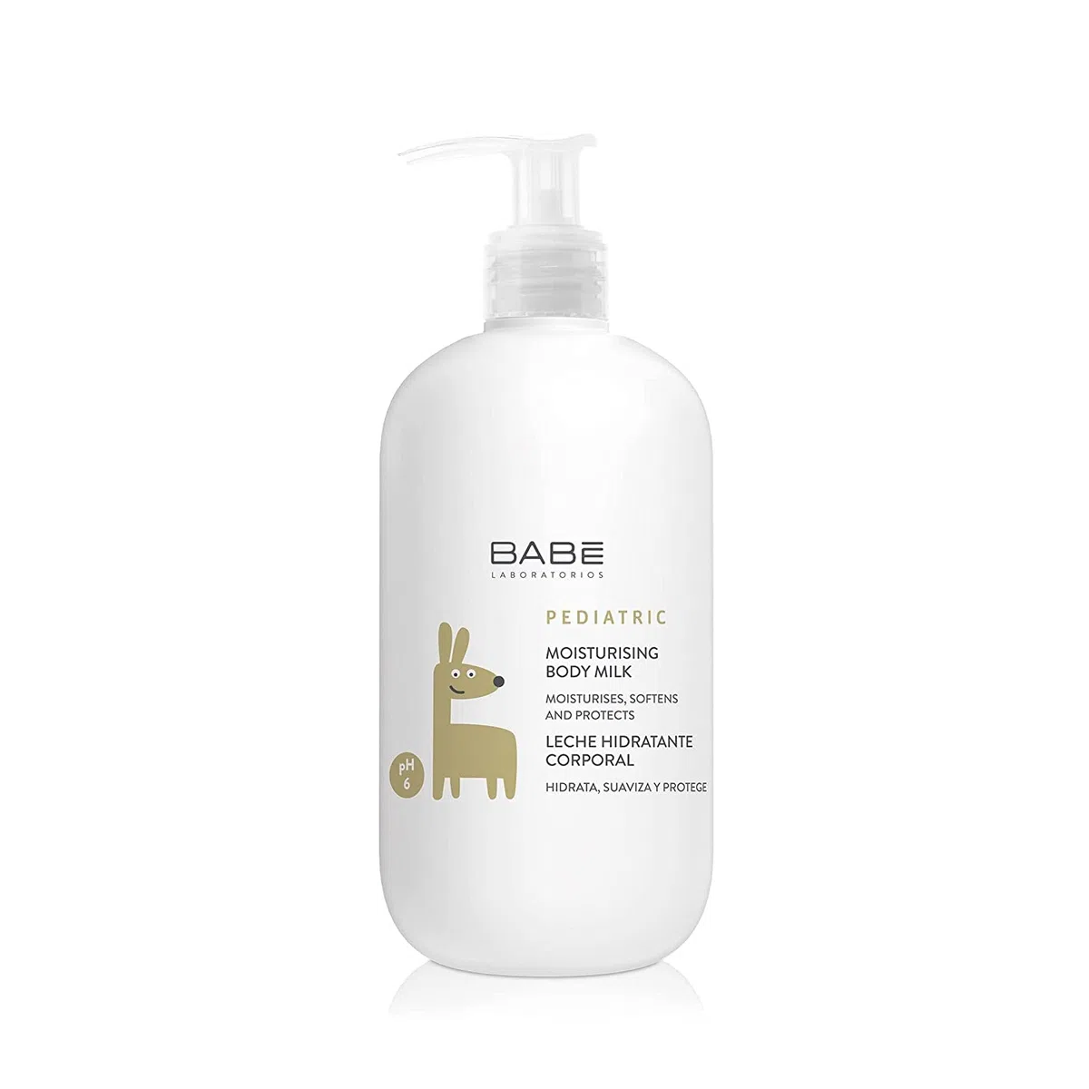 LABORATORIOS BABÉ - Leche Hidratante Corporal Pediátrica 500ml | Protección e Hidratación con Ingredientes Naturales | Manteca de Kokum para Bienestar Inmediato y Calma