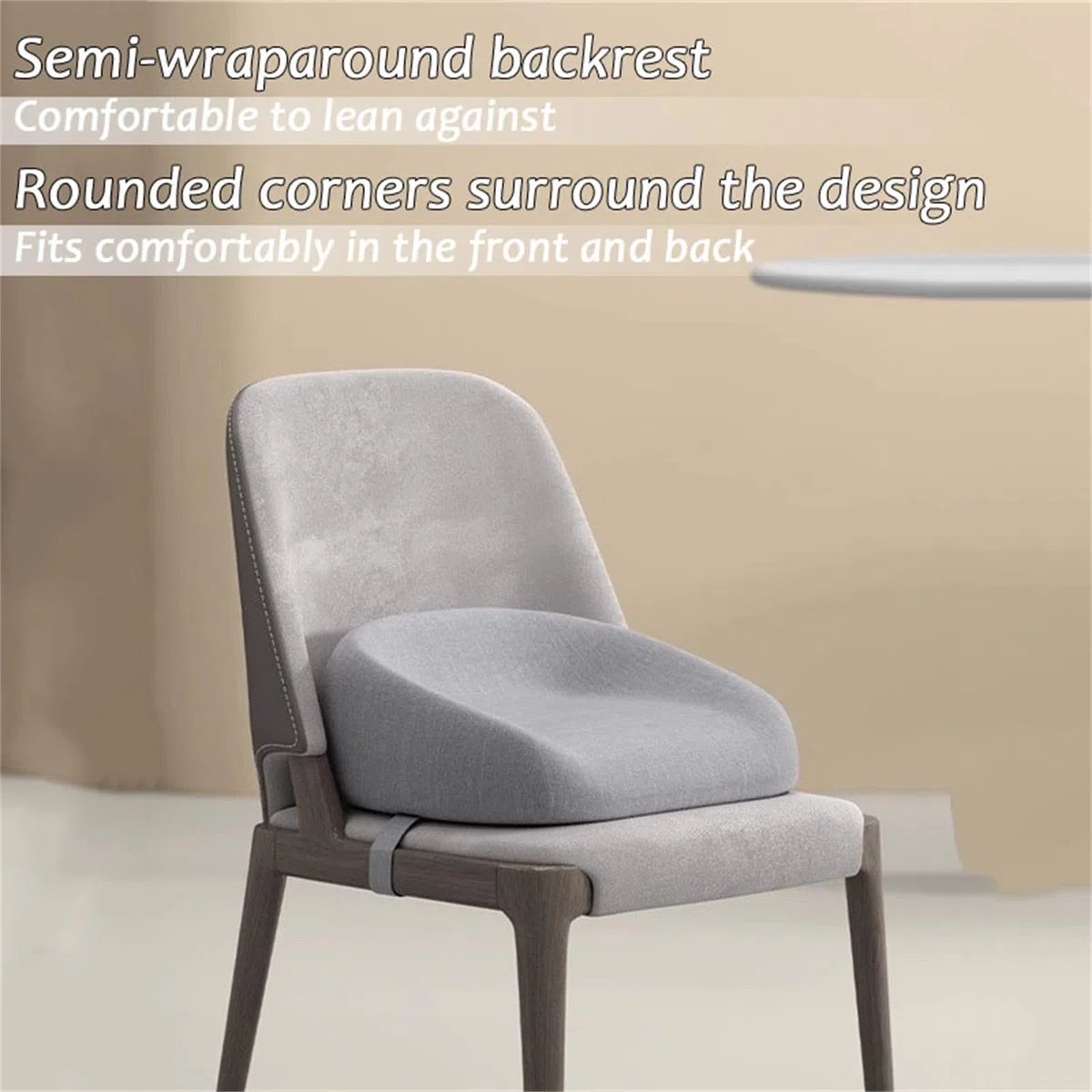 Chickwin Asiento Elevador Niños para la Mesa, Alzador Silla para Niños Comer Portátil Desmontable Elevador Cojín de Asiento con 2 Hebillas de Seguridad Correas (35 * 38 * 6cm,Azul)