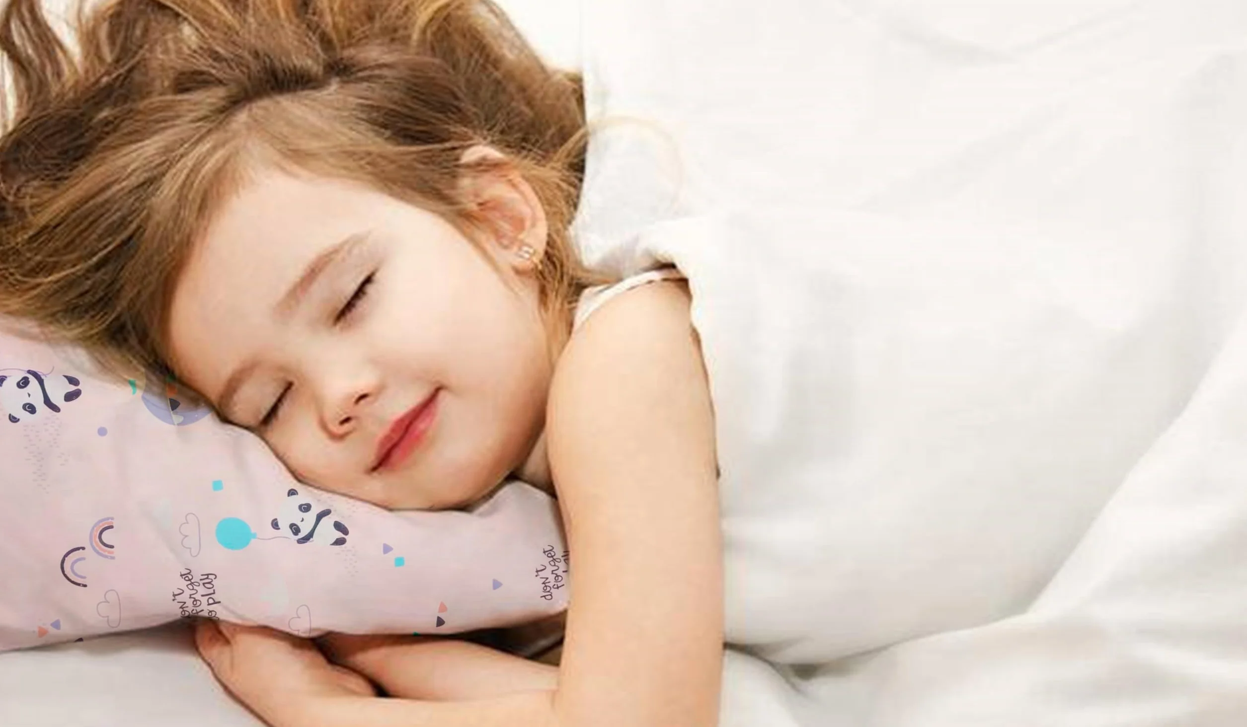 Juego de 2 fundas de almohada para niños, 100 % algodón, 40 x 60 cm, funda de almohada suave y transpirable, para niños y niñas, funda de almohada de bebé con sobre