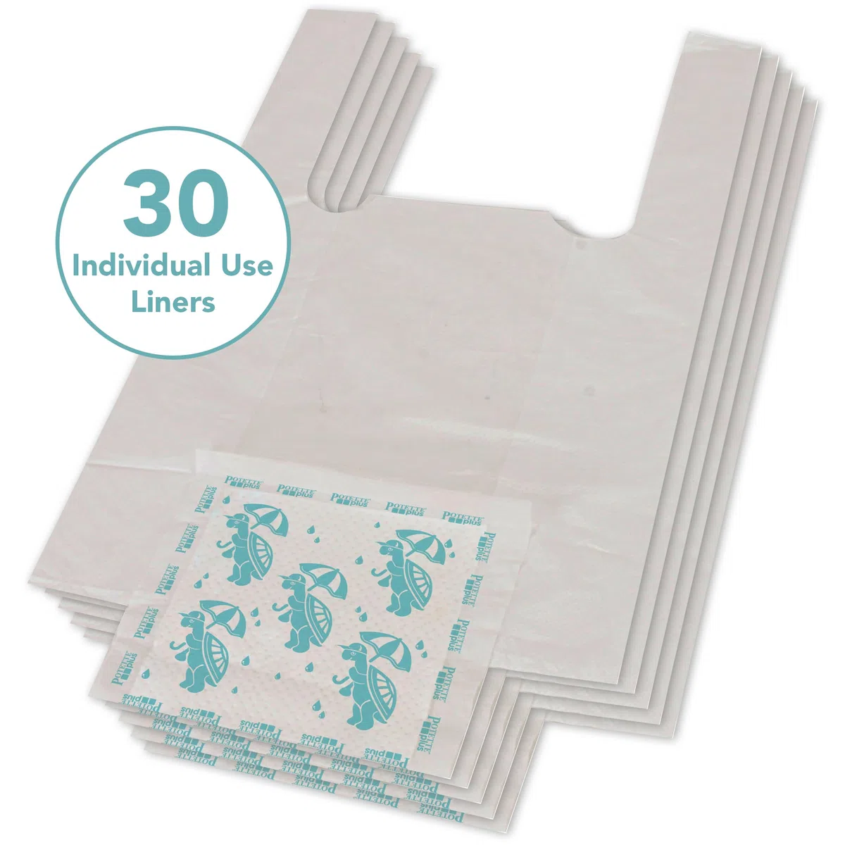 Kalencom KAL 2733 - Bolsas desechables para orinal Potette Plus (25 x 15 x 3 cm 30 unidades)