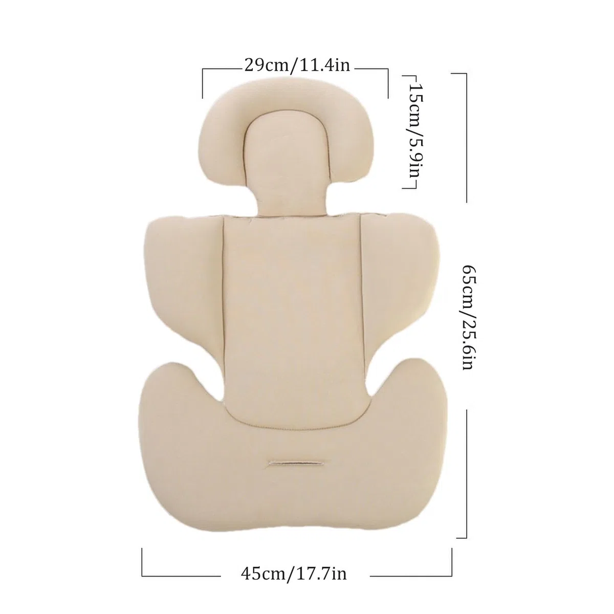 Inserto Para Asiento De Coche Para Bebé, Inserto Para Recién Nacido Para Asiento De Coche,Cojín Acogedor Para Asiento De Coche Para Recién Nacidos, Soporte Para La Cabeza De Bebé Para Cojín De Asiento