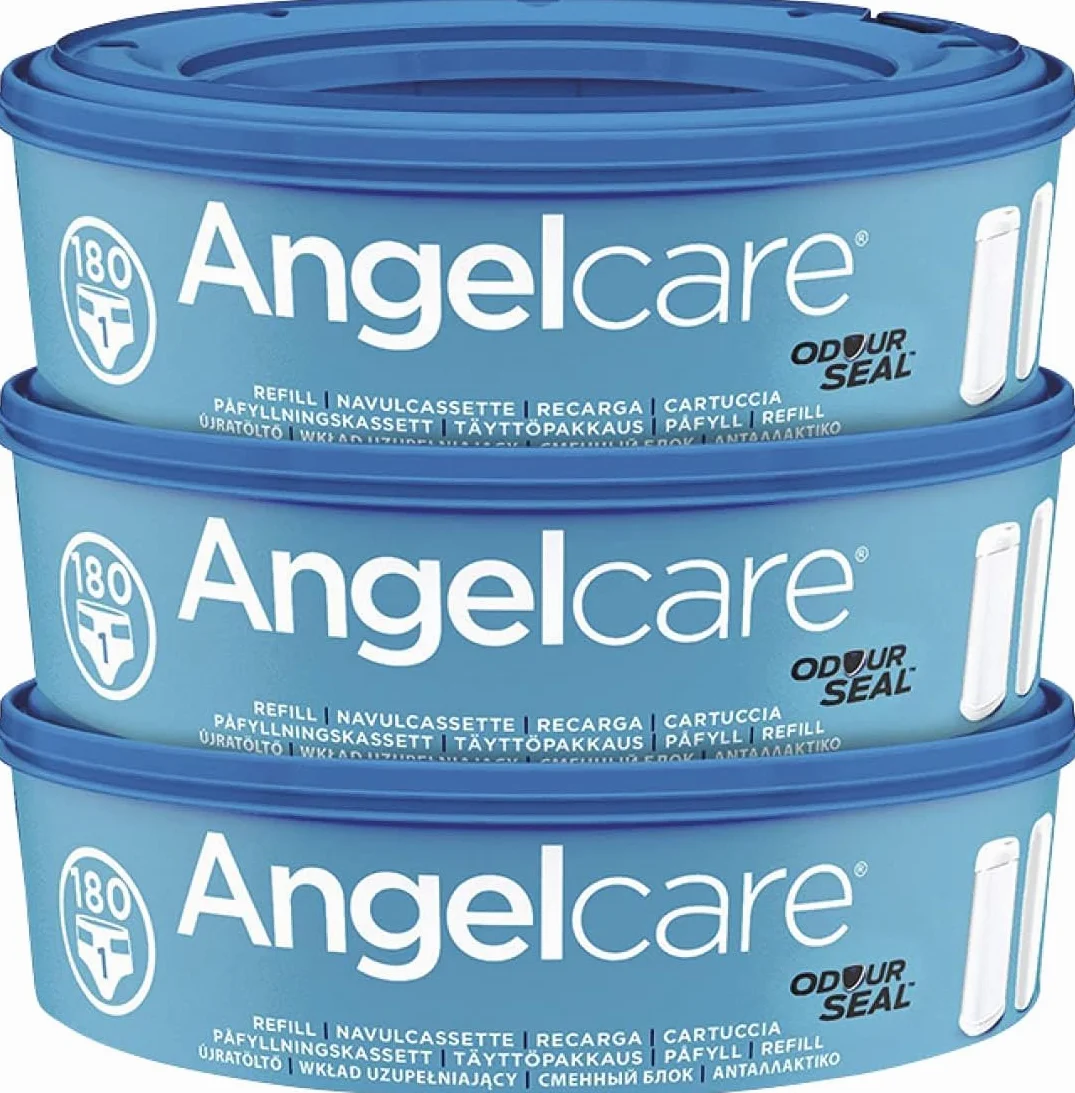 Foppapedretti Angelcare Nappy Disposal System Refill Cassettes - Pack of 3