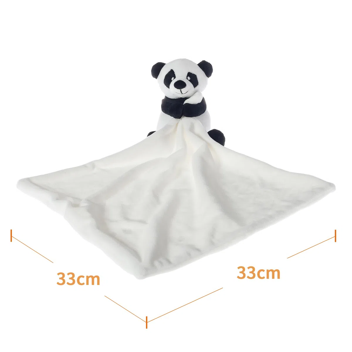Apricot Lamb Manta de Seguridad de Albaricoque y Cordero con Peluche, diseño de Animales de Peluche,Panda de Juguete