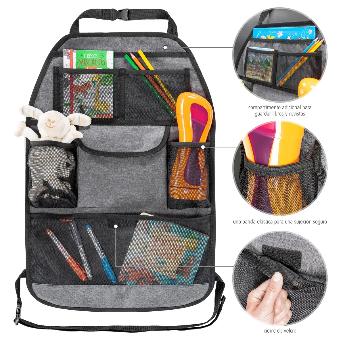 Reer TravelKid Tidy - organizador para el coche (86041)
