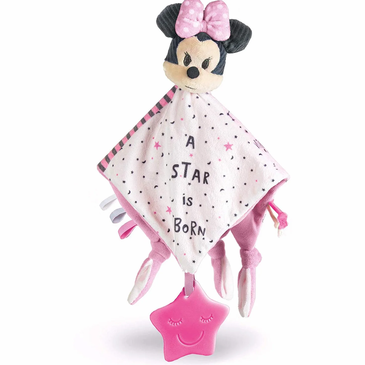 Clementoni - Disney Baby - Manta de edredón Suave de Mickey, Lavable a máquina, Juguete Educativo, Adecuada para niños de 0 Meses en adelante, 17345