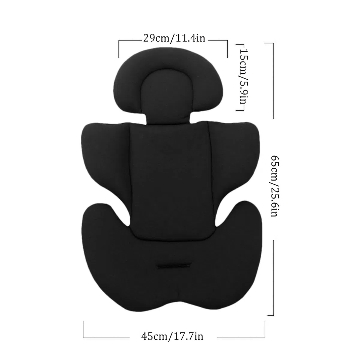 Genérico Cojín para Cochecito Bebé - Cojín para Asiento De Automóvil para Recién Nacido | Cojín para Asiento De Coche De Bebé | Soporte para La Cabeza Y El Cuerpo del Asiento De Automóvil