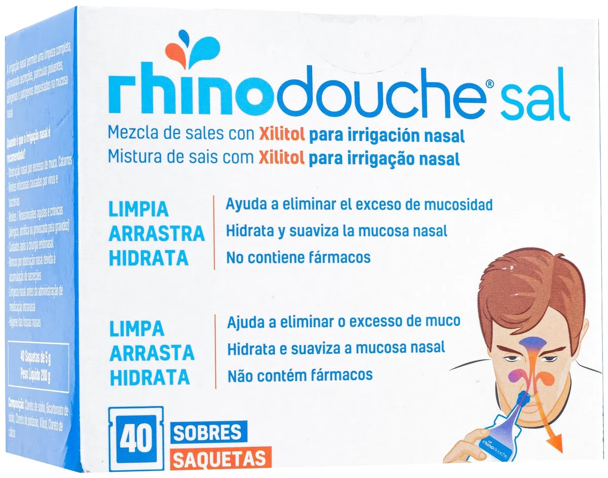 Sinusal Xl 40 Sobres Limpieza Nasal 120 g