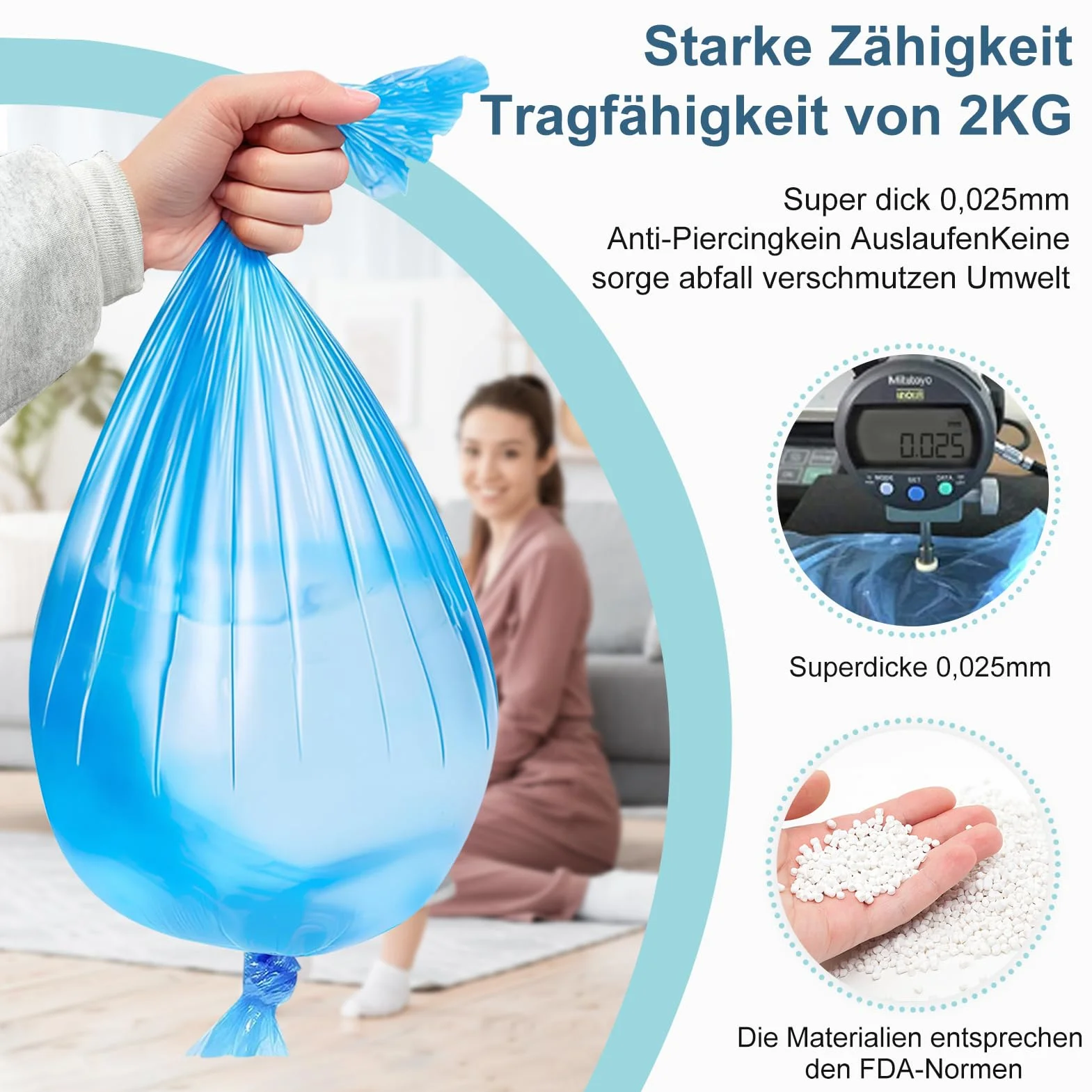 Recambios Cubos de Pañales, PARPAT 12 Piezas Antiolor Bolsa de Relleno para Papelera Pañales Bebe, 4.5m Basura Pañales Bebe Recargas Compatible con La Mayoría de los Pañales (12)