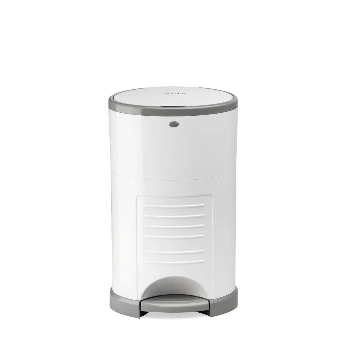 Korbell Mini - Cubo para pañales de 9 L, manos libres y ecológico + 1 recambio