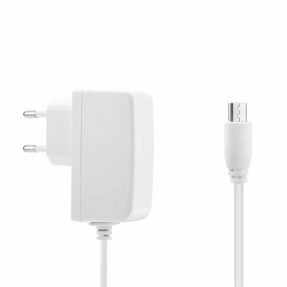 Pack de 2 cargadores micro USB 5v1a para vigilabebés Philips Avent SCD833/26, SCD843/26, SCD845/26 (2 unidades), color blanco