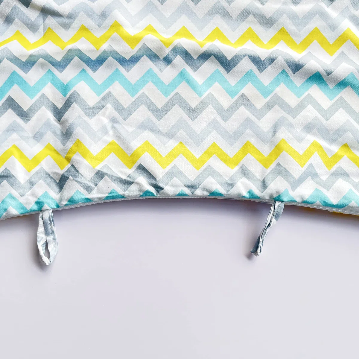 ZARPMA Funda interior de cojín inflable compatible con silla alta IKEA Antilop (solo funda) (onda colorida)