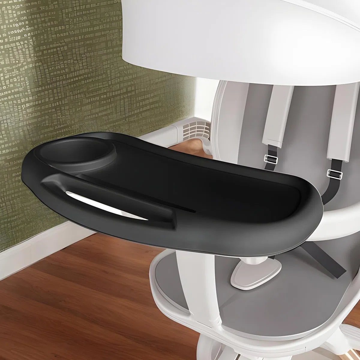 Bandeja de viaje para niños, bandeja de aperitivos extraíble con soporte para tazas, accesorios portátiles para cochecito, accesorio reutilizable para cochecito para el hogar