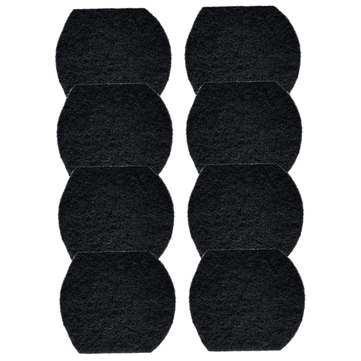 Desodorante de cubo de pañales de 8 piezas, eliminadores de olores de cubo de pañales, filtros de carbón absorbentes de olores de carbón activado para eliminadores de botes de basura de de