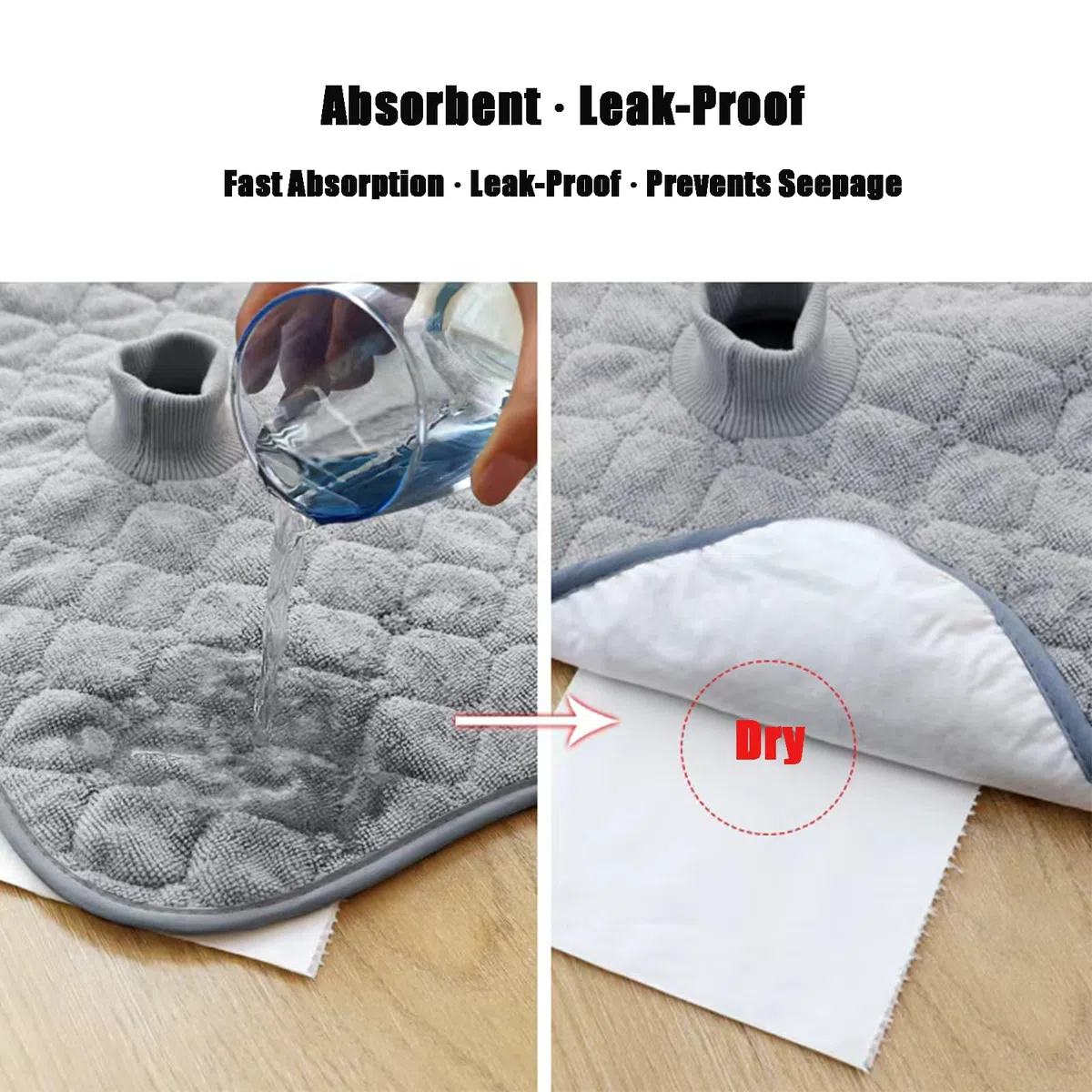 PandaEar Paquete de 2 protectores de asiento de coche para entrenamiento de orinal, almohadillas impermeables para asiento de coche y protector de cochecito para bebés y niños pequeños, lavable a