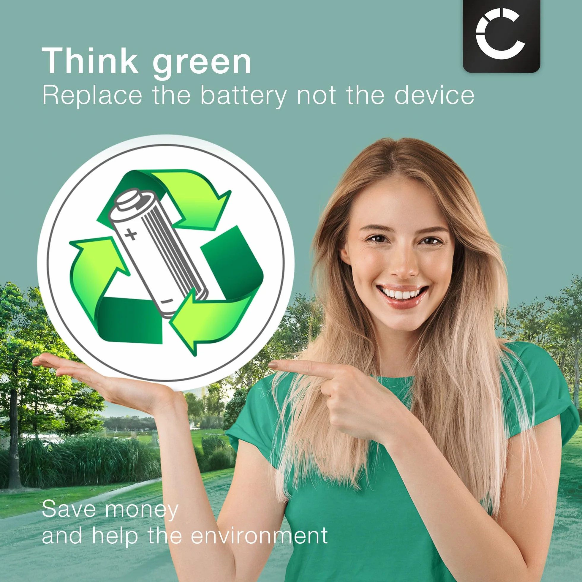 CELLONIC, Batería para Vigilabebes Compatible con GHB UU24 (1000mAh)