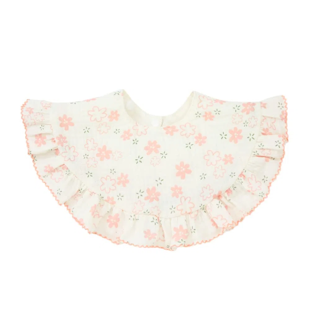Nishine 4 piezas Unisex bebé muselina Bandana Drool baberos 360 grados giratorio algodón dentición alimentación Baberos babeo para niño niña