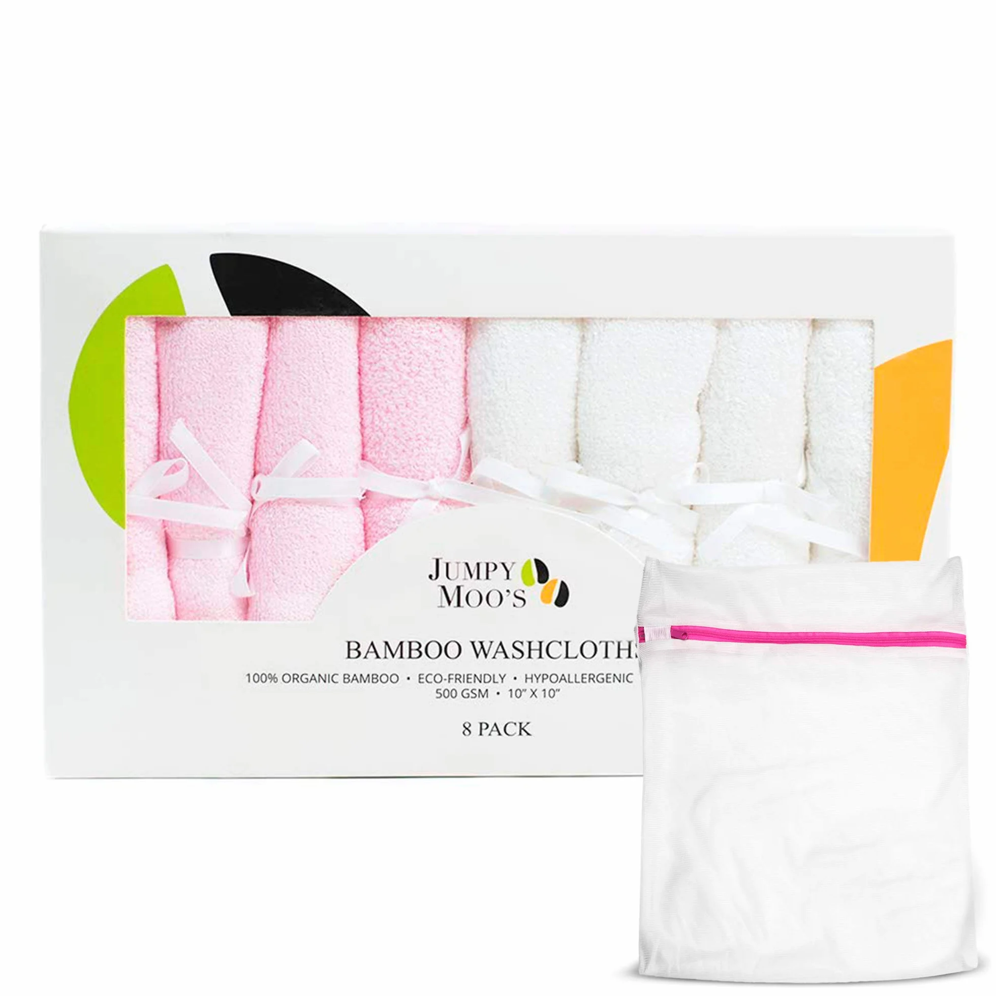 JM Baby - Toalla de baño para bebé, 100% bambú, ultragruesa, 500 g/m², Protege contra irritaciones y erupciones cutáneas, 25 x 25 cm, Toalla de baño para recién Nacidos, Accesorios para Cambiador,