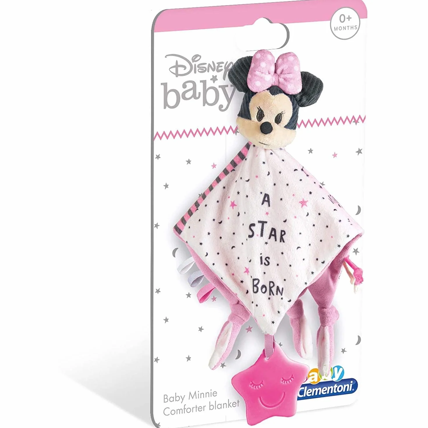 Clementoni - Disney Baby - Manta de edredón Suave de Mickey, Lavable a máquina, Juguete Educativo, Adecuada para niños de 0 Meses en adelante, 17345