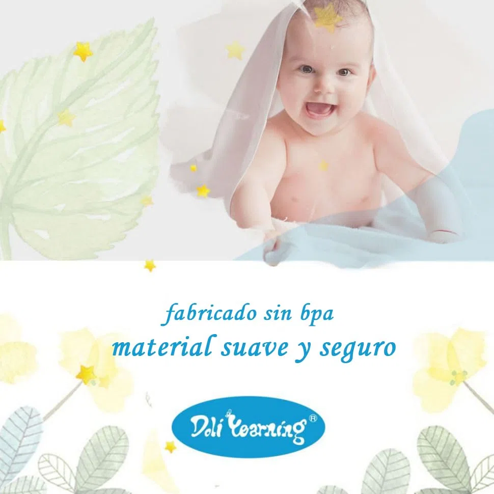 Termómetro de baño para bebés Doli Yearning, juguete de baño flotante para niños pequeños, termómetro de bañera, en grados Fahrenheit y Celsius - Rana azul