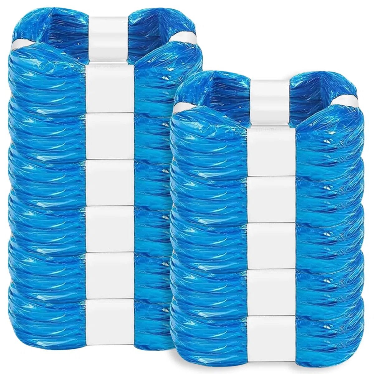 11 cartuchos de recambio para cubos de pañales, 6,5 m, bolsas de repuesto con fragancia, tecnología de 7 capas, compatible con Angelcare, Tommee Tippee, Litter Locker, vástago