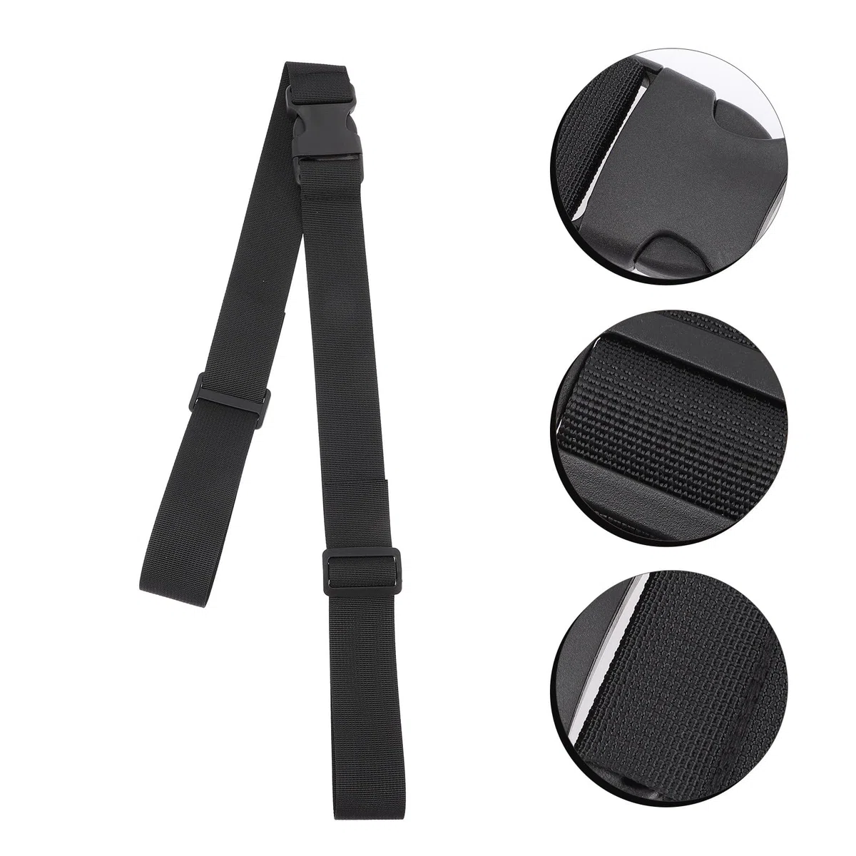 BESPORTBLE Cinturón de Seguridad Ajustable 3 Correas de Poliéster Ligeras y Fáciles de Desmontar para Silla de Ñiño Ideales para Camping y Hoteles